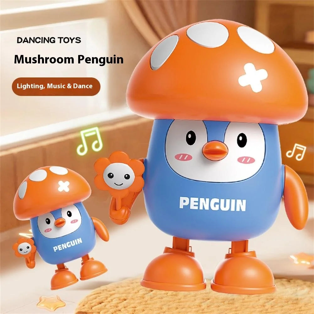 Creative Children Dancing Robot Toy with Light / Music Effects Electric Animal Toy - R25 Mushroom - 2