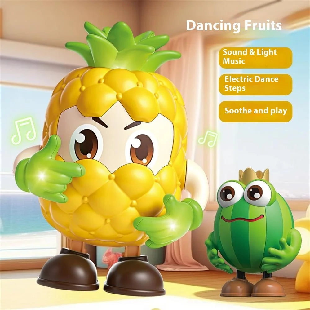 Creative Children Dancing Robot Toy with Light / Music Effects Electric Animal Toy - R25 Mushroom - 3