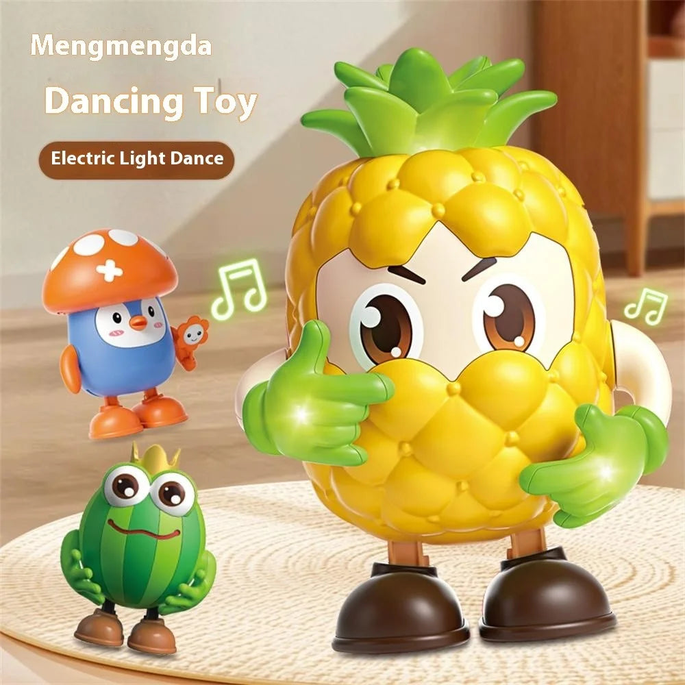 Creative Children Dancing Robot Toy with Light / Music Effects Electric Animal Toy - R25 Mushroom - 7