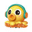 S-006A Electric Octopus Toy with Music / Light / Spray Function Multidirectional Octopus Toy - Yellow - 1