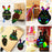 24Pcs Easter Scratch Art Set for Kids Bunny Carrot Egg Rainbow Magic Scratch Painting Creative Easter Crafts - Style 4 - 6