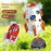 DB25826 Flying Water Spray Rocket Garden Sprinkler Toy for Kids Outdoor Lawn Spinning Space Rocket Splash Water Toy - White - 2