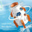 DB25826 Flying Water Spray Rocket Garden Sprinkler Toy for Kids Outdoor Lawn Spinning Space Rocket Splash Water Toy - White - 3