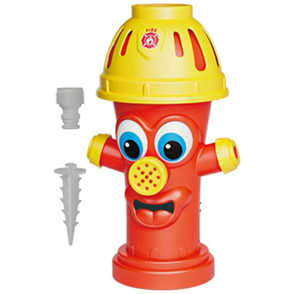 DB25808 Water Column Style Fire Hydrant Sprinkler Water Toy Lawn Garden Outdoor Water Spray Toy - Red - 1