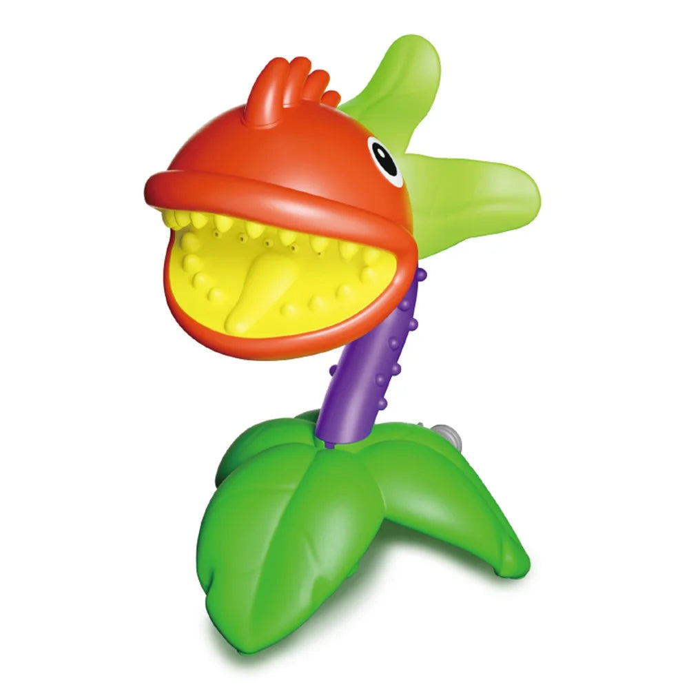 DB25804 Rotating Spray Water Toy Outdoor Garden Lawn Flower Sprinkler Kids Water Play Toy - Chomper - 1