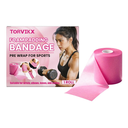 TORVIKX Foam Sports Protection Bandage Skin Friendly Outdoor Sports Buffer Wrapping Bandage, Length: 10m - 1 Roll - 1