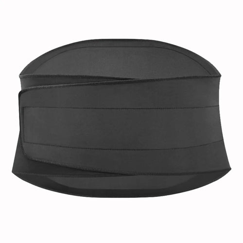 W8791 Hot Cold Therapy Lumbar Support Belt Reusable Gel Wrap Back Brace for Sports Recovery - Black - 1