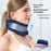 Cervical Support Neck Brace Breathable Ergonomic Posture Corrector Collar for Office Workers - Dark Blue - 4