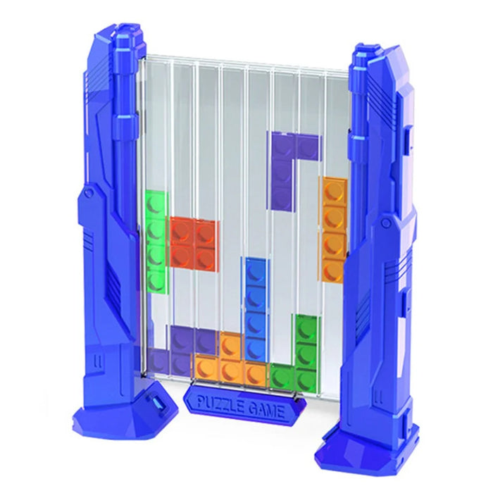 2144 Children 3D Block Puzzle Toy Logical Thinking Training Educational Toys Parent-Child Desktop Game - Blue - 1