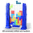 2144 Children 3D Block Puzzle Toy Logical Thinking Training Educational Toys Parent-Child Desktop Game - Blue - 2