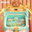 SJL8601 Cartoon Lion Pinball Shooting Machine Kids Target Shooting Toy Game with Score - Light Green - 2