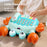 Children Early Education Toy Crab Storyteller Machine Musical Toy with Songs / Piano Function - Blue - 7