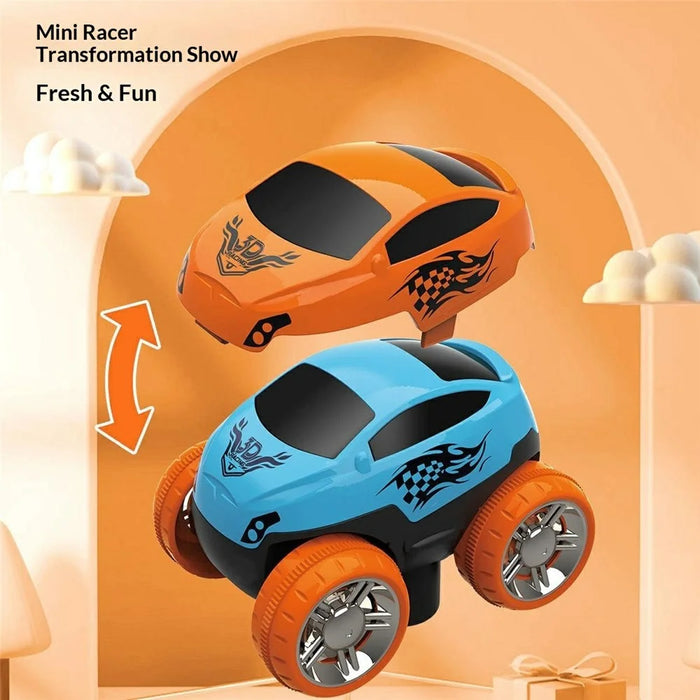DIY Race Track Set 184Pcs Anti Gravity Electric Rail Car Toy Building Blocks with Light Effects for Boys / Girls - 5