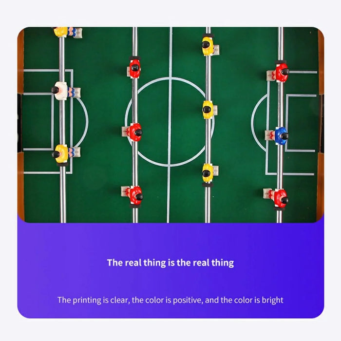 51×31×9 cm Mini Wooden Desktop Foosball Table Game Indoor Soccer Game Tabletop Football Toy for Kids Family - 5