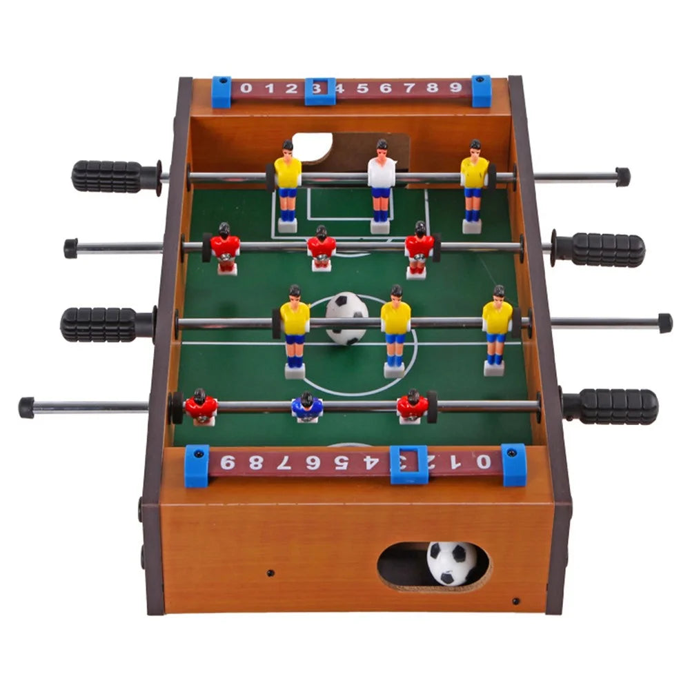 34.5x22.5×7cm Mini Wooden Desktop Football Table Game Indoor Table Soccer Game Toy for Kids Parent-Child - 1