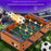 34.5x22.5×7cm Mini Wooden Desktop Football Table Game Indoor Table Soccer Game Toy for Kids Parent-Child - 2