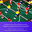 34.5x22.5×7cm Mini Wooden Desktop Football Table Game Indoor Table Soccer Game Toy for Kids Parent-Child - 3