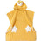 60x120cm Hooded Bath Towel Highly Absorbent Kids Bath Towel Soft Baby Shower Blanket - Yellow - 1