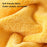 60x120cm Hooded Bath Towel Highly Absorbent Kids Bath Towel Soft Baby Shower Blanket - Yellow - 5