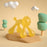 Lion Style Infant Silicone Teether Baby Teething Chewing Toy with Storage Box and Strap ST (BPA Free, No FDA Certificate) - Yellow - 3