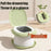 RJ101 Foldable ABS+PP+PU Mat Baby Toilet Travel Potty Seat for Outdoor Activities - Green - 4