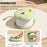 RJ101 Foldable ABS+PP+PU Mat Baby Toilet Travel Potty Seat for Outdoor Activities - Green - 5
