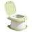 RJ101 Foldable ABS+PP Baby Toilet Potty Seat for Toddler Travel Outdoor Camping - Green - 1