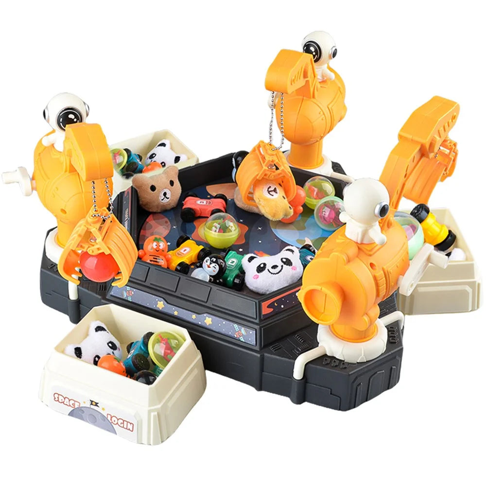 6749 Claw Machine for Kids Toy Grabber Machine with Sound Children's Educational Toys (Accessories Random Color) - 1