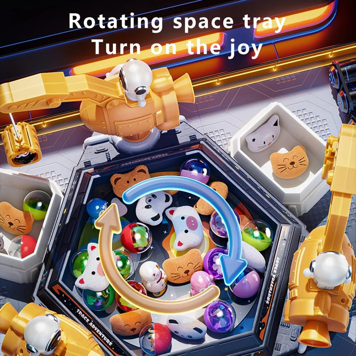 6749 Claw Machine for Kids Toy Grabber Machine with Sound Children's Educational Toys (Accessories Random Color) - 3