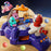YY1906 Pinball Game Electric Dinosaur Pinball Toy Preschool Toy for Toddlers - Purple - 3
