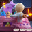YY1906 Pinball Game Electric Dinosaur Pinball Toy Preschool Toy for Toddlers - Purple - 4