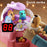 YY1906 Pinball Game Electric Dinosaur Pinball Toy Preschool Toy for Toddlers - Purple - 6