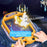 3602 18 Levels Adventure Arcade Space Fighter Game Console for Kids Educational Toy - Pink - 4