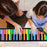 49 Keys Piano Keyboard Rechargeable Roll Up Silicone Electronic Organ Built-in Speaker for Children Beginner - Multi-color - 2