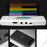 49 Keys Piano Keyboard Rechargeable Roll Up Silicone Electronic Organ Built-in Speaker for Children Beginner - Multi-color - 3
