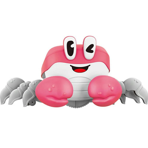 S-003A Electric Escape Crabs Electronic Pets Musical Dancing Educational Toddler Moving Toy - Pink - 1