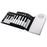 HQA2-49 49-Key Portable Folding Piano Children Beginner Musical Instrument Roll-Up Keyboard - White - 1