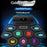 RD93-C 9 Pads Electronic Drum Set Bluetooth-compatible Portable Roll-Up Drum Practice Pad Built-In Speaker - 2