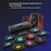 RD93-C 9 Pads Electronic Drum Set Bluetooth-compatible Portable Roll-Up Drum Practice Pad Built-In Speaker - 3