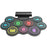 MD868 Portable Roll-Up Electronic Drum Dual Speakers Kids Adults Practice Drum Toy - EU Plug - 1