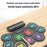 MD868 Portable Roll-Up Electronic Drum Dual Speakers Kids Adults Practice Drum Toy - EU Plug - 2