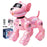 Smart Robots Dog Toy Programmable Interactive RC Robotic Pets with Touch Sensors and Music Dancing - Pink - 1