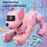 Smart Robots Dog Toy Programmable Interactive RC Robotic Pets with Touch Sensors and Music Dancing - Pink - 3