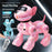 Smart Robots Dog Toy Programmable Interactive RC Robotic Pets with Touch Sensors and Music Dancing - Pink - 6