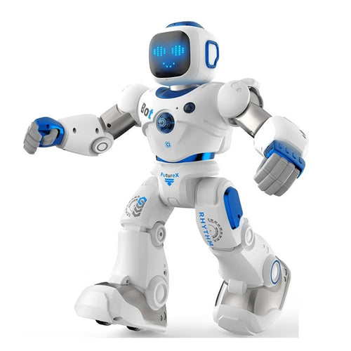 Smart RC Robot Toy Electric Educational Toy with Voice Dancing Dialogue Programming for Children - 1