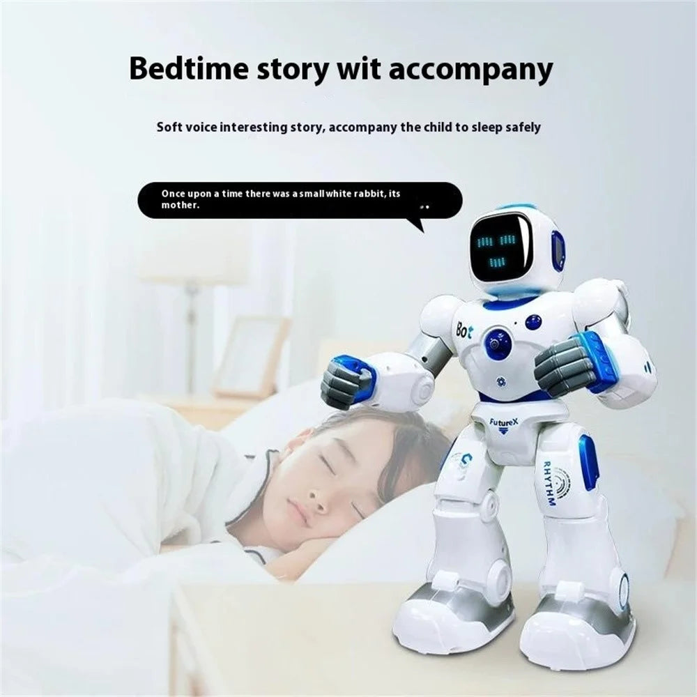 Smart RC Robot Toy Electric Educational Toy with Voice Dancing Dialogue Programming for Children - 6