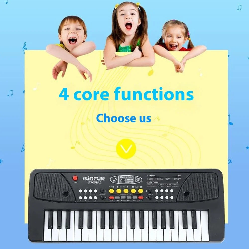 BF-430A2 37-Key Electronic Keyboard Piano for Kids Music Learning Educational Toy - 4