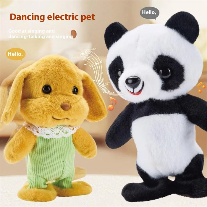 25cm Smart Interactive Plush Doll Toy with Singing Dancing Talking Recording Walking Early Educational Toy - Dog - 3