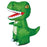 SJL7616 Inflatable Dinosaur 2.4G Wireless Remote Control Electric Tyrannosaurus Rex Kids Toy with Music - Green - 1