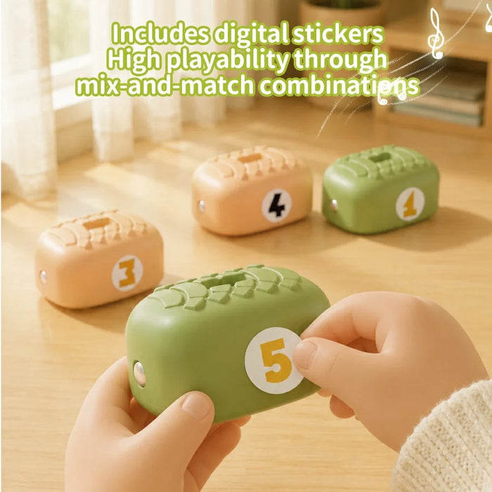 QC-2020Y Electric Remote Control Snake Game USB Rechargeable Interactive Toy for Kids - Green - 7